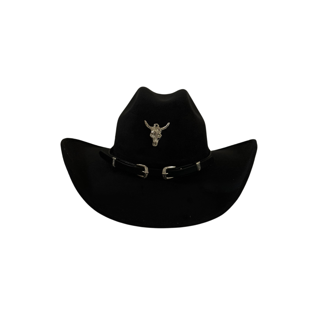 Texana toro detalles plata