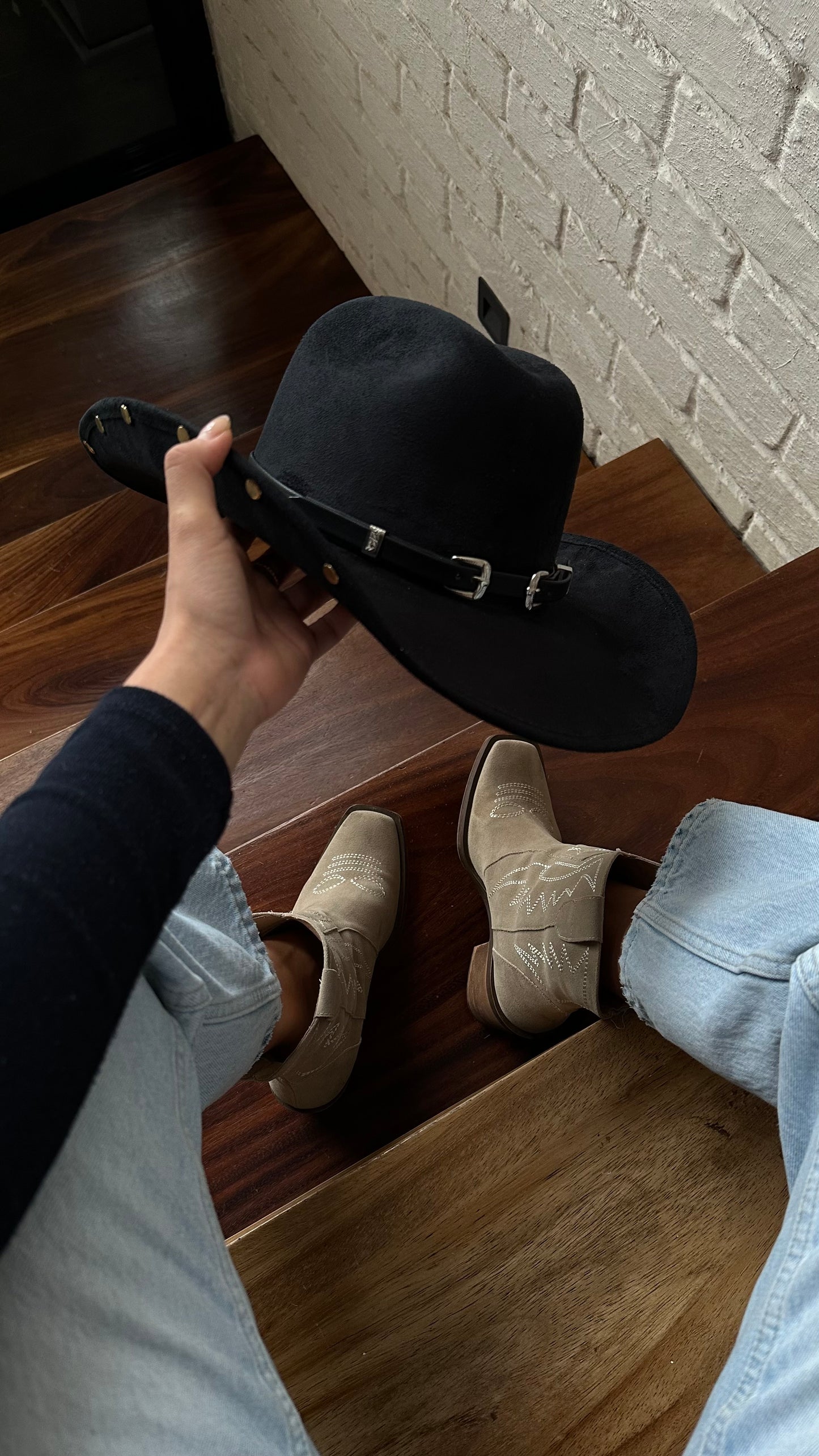 Texana Toquilla Doble Hebilla